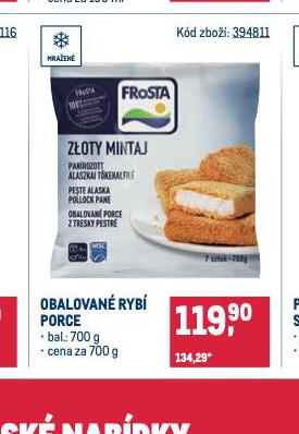 OBALOVAN RYB PORCE