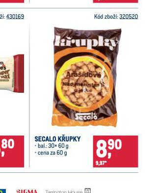 SECALO KUPKY