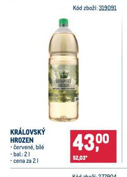 KRLOVSK HROZEN