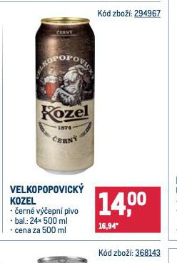 VELKOPOPOVICK KOZEL ERN