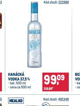 HANCK VODKA