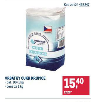 CUKR KRUPICE