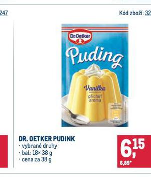 DR. OETKER PUDING