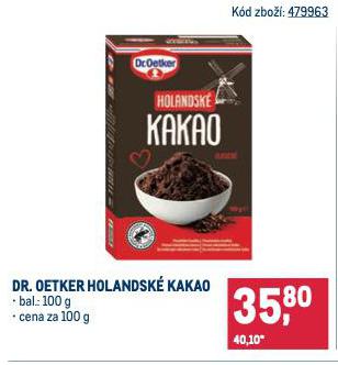 DR. OETKER HOLANDSK KAKAO