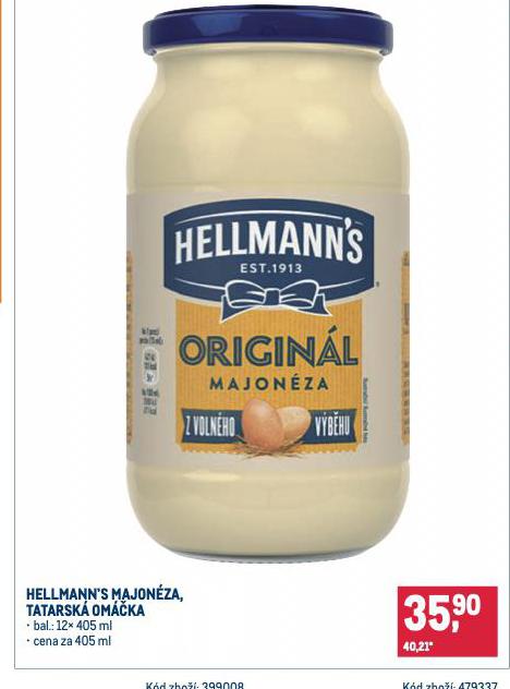 HELLMANNS TATARSK OMKA, MAJONZA