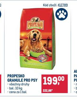 PROPESKO GRANULE PRO PSY
