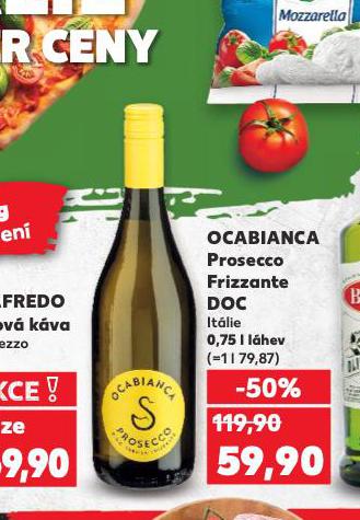 OCABIANCA PROSECCO FRIZZANTE DOC