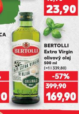 BERTOLLI EXTRA VIRGIN OLIVOV OLEJ