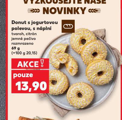 DONUT S JOGURTOVOU POLEVOU