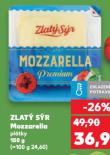 ZLATÝ SÝR MOZZARELLA