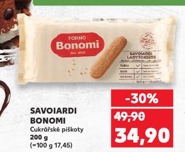 SAVOIARDI CUKRSK PIKOTY