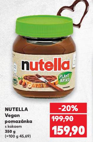 NUTELLA VEGAN POMAZNKA