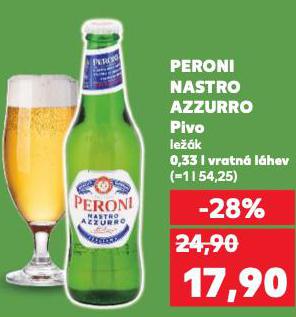 PERONI NASTRO AZZURRO PIVO