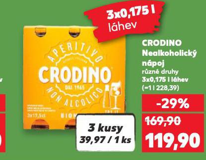 CRODINO NEALKOHOLICK NPOJ