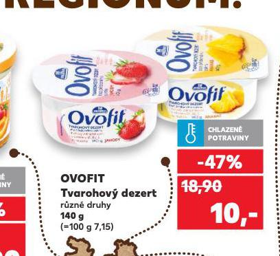 OVOFIT TVAROHOV DEZERT