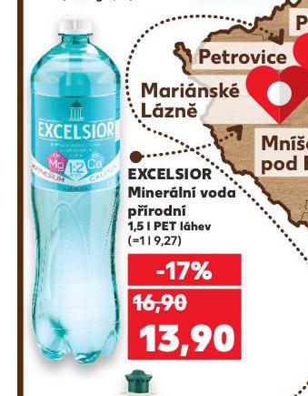EXCELSIOR MINERLN VODA