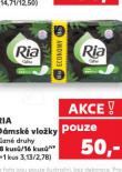 RIA DÁMSKÉ VLOŽKY