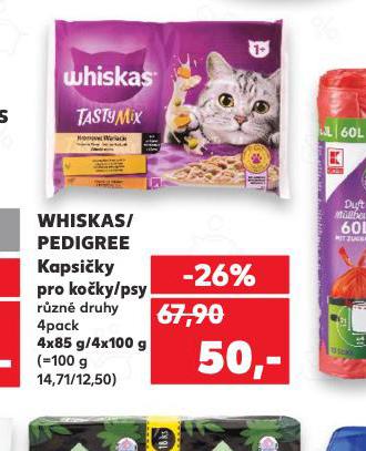 WHISKAS KAPSIKY PRO KOKY