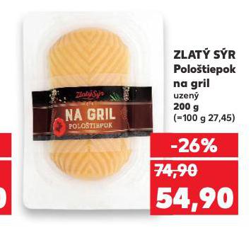 ZLAT SR POLOTIEPOK NA GRIL