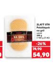 ZLATÝ SÝR POLOŠTIEPOK NA GRIL