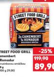 STREET FOOD GRILL CAMEMBERT A ROMADUR