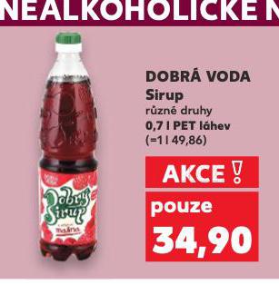 DOBR VODA SIRUP