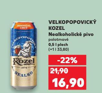PIVO VELKOPOPOVICK KOZEL NEALKO