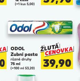 ODOL ZUBN PASTA