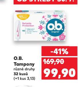 O.B. TAMPONY