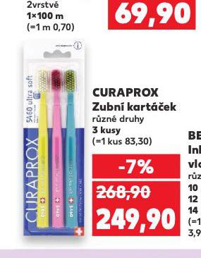 CURAPROX ZUBN KARTEK