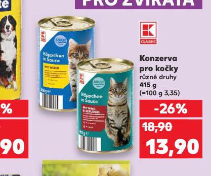 KONZERVA PRO KOKY