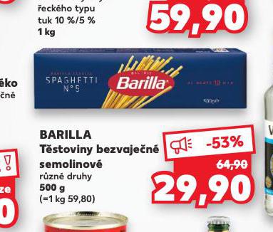 BARILLA TSTOVINY