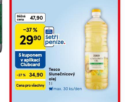 TESCO SLUNENICOV OLEJ