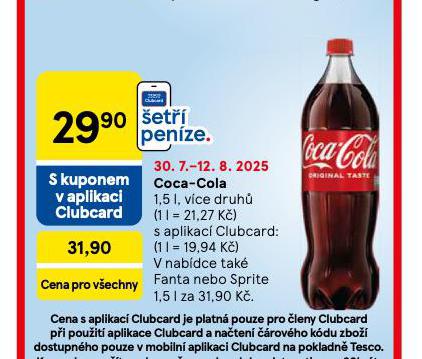 COCA COLA, FANTA, SPRITE