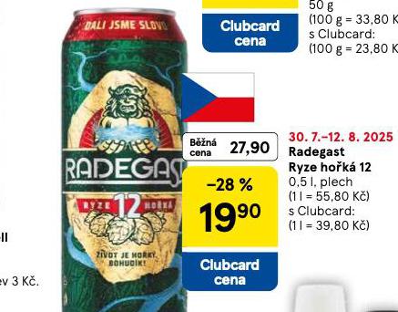 PIVO RADEGAST RYZE HOK 12