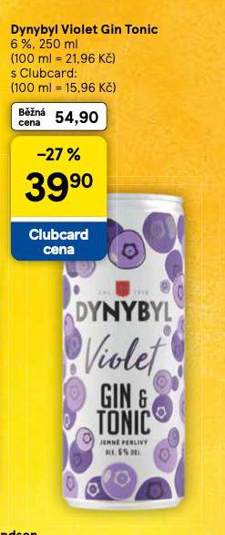 DYNYBYL VIOLET GIN TONIC