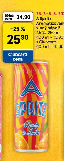 A SPRITZ AROMATIZOVAN VINN NPOJ