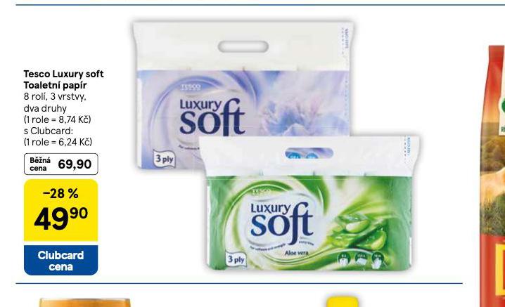 TESCO LUXURY SOFT TOALETN PAPR