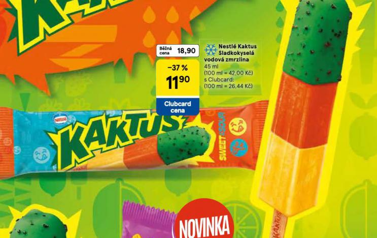 NESTL KAKTUS SLADKOKYSEL VODOV ZMRZLINA