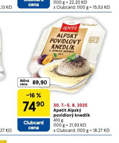 APETIT ALPDSK POVIDLOV KNEDLK