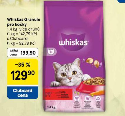 WHISKAS GRANULE PRO KOKY