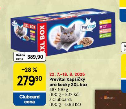 PREVITAL KAPSIKY PRO KOKY XXL BOX