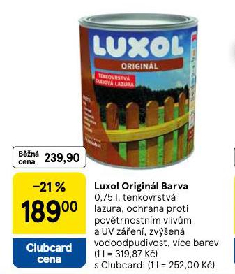 LUXOL ORIGINL BARVA