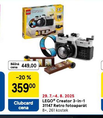 STAVEBNICE LEGO CREATOR