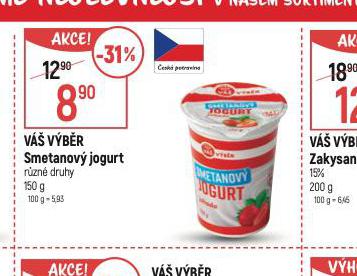 SMETANOV JOGURT