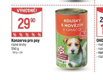 KONZERVA PRO PSY