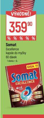 SOMAT EXCELLENCE KAPSLE DO MYKY