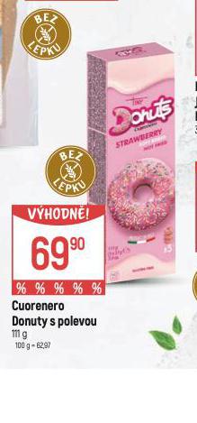 CUORENERO DONUTY S POLEVOU