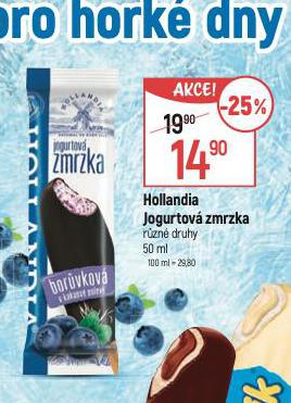 HLLANDIA JOGURTOV ZMRZKA