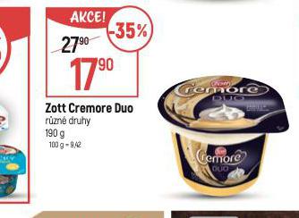 ZOTT CREMORE DUO